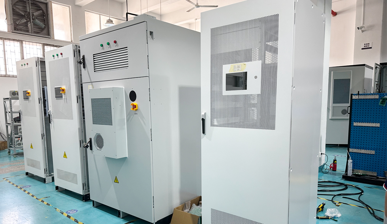 HT infinite power Energy Storage System Assembly Area